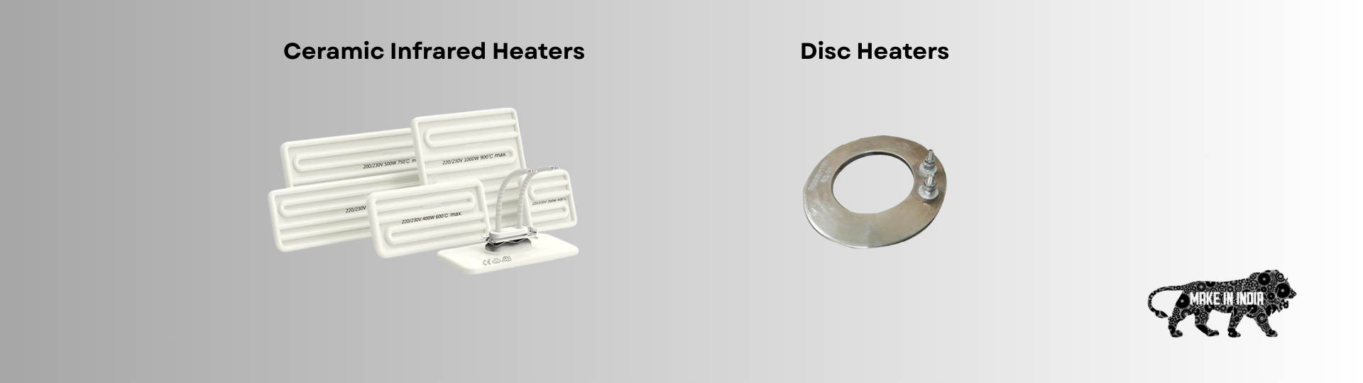 Ceramic IR Disc Heaters